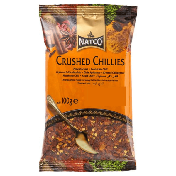 Shop Natco Chillies Crushed 100G at My Indian Grocer