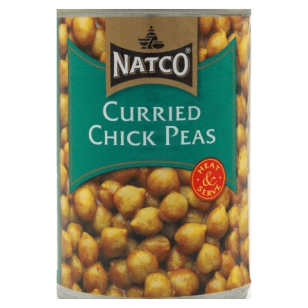 Shop Natco Curried Chick Peas 400G at My Indian Grocer