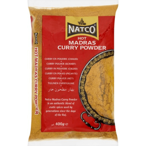 Shop Natco Madras Hot Curry Powder 400G at My Indian Grocer