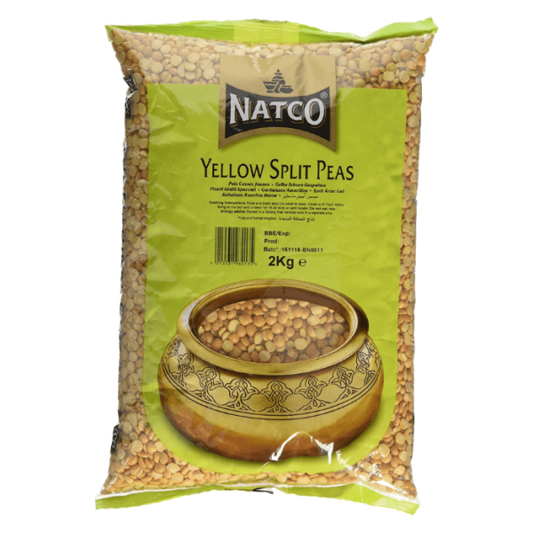 Natco Yellow Split Peas 2 Kg