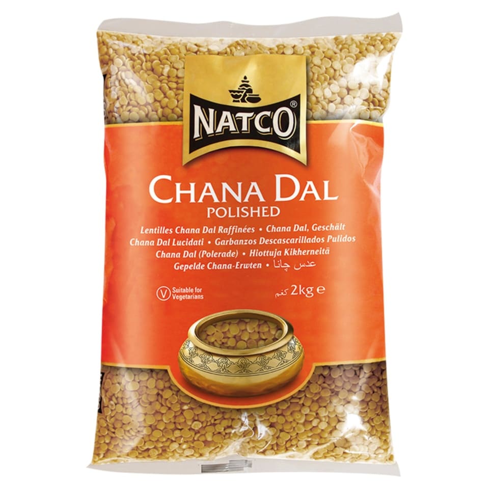 Natco Chana Dal 2Kg (2 for £6.99)