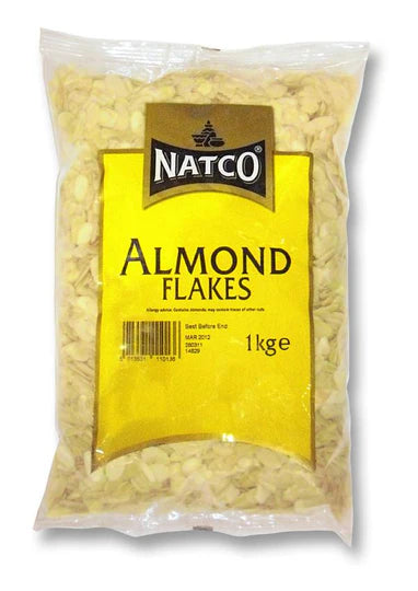 Shop Natco Almonds Flakes 1kg at Grocerywala