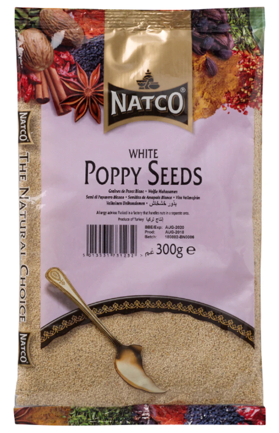 Shop Natco Poppy Seeds (Khas Khas) 300g at Grocerywala