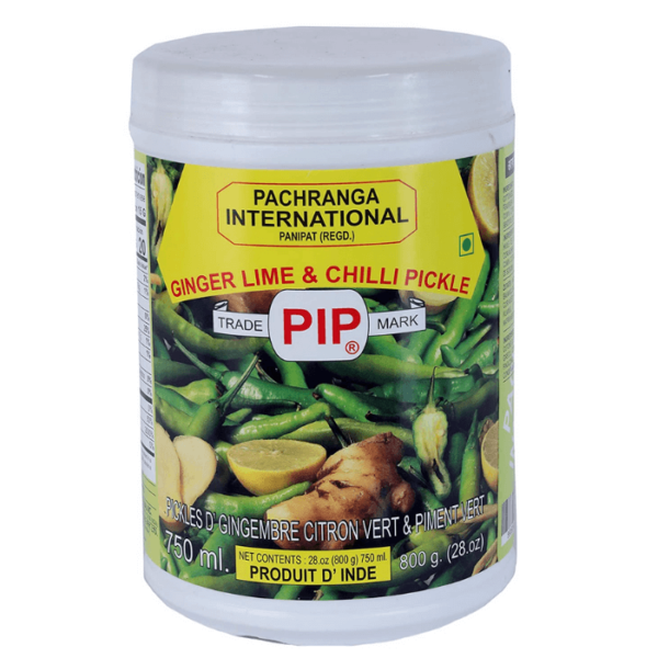 Shop Pachranga Ginger Lime Chlli Pickle 800G at My Indian Grocer