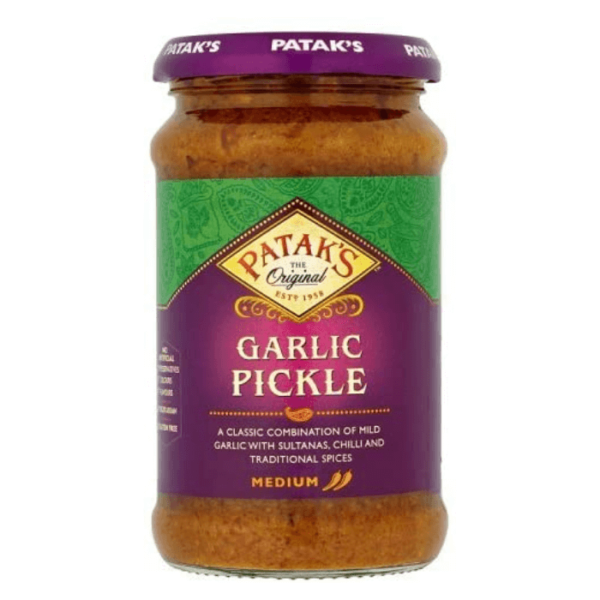 Shop Pataks Garlic Pickle 300G at My Indian Grocer