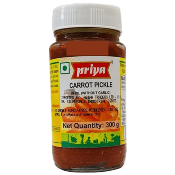 Shop Priya Carrot Pickle at My Indian Grocer