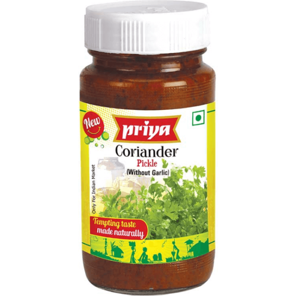 Shop Priya Coriander Pickle 300G at My Indian Grocer