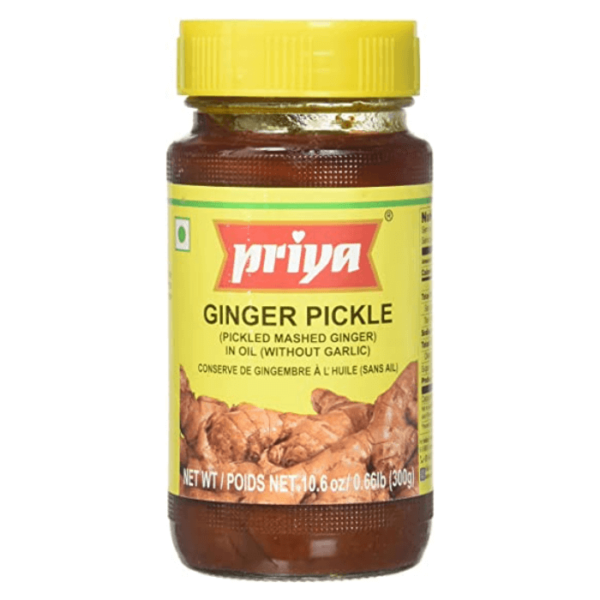 Shop Priya Ginger Pickle 300G at My Indian Grocer