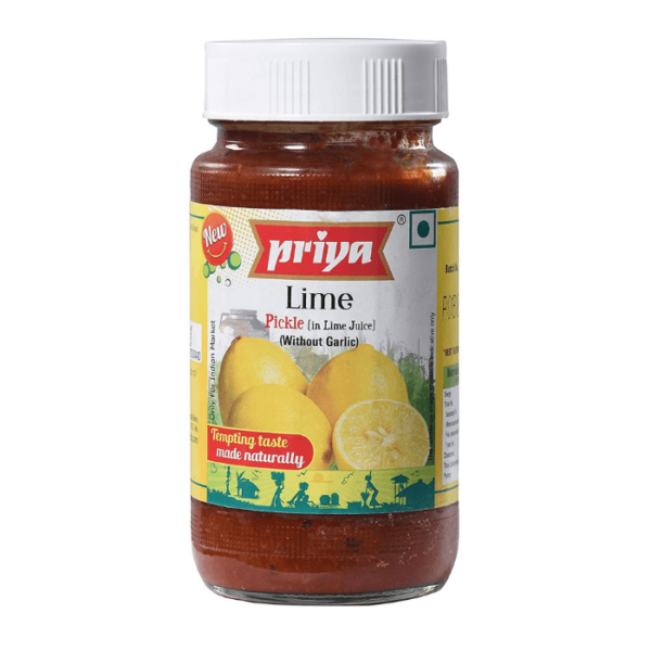 Shop Priya Lime Pickle 300G at My Indian Grocer