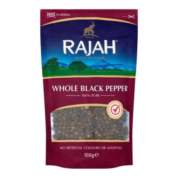 Shop Rajah Black Pepper Whole 100G at My Indian Grocer