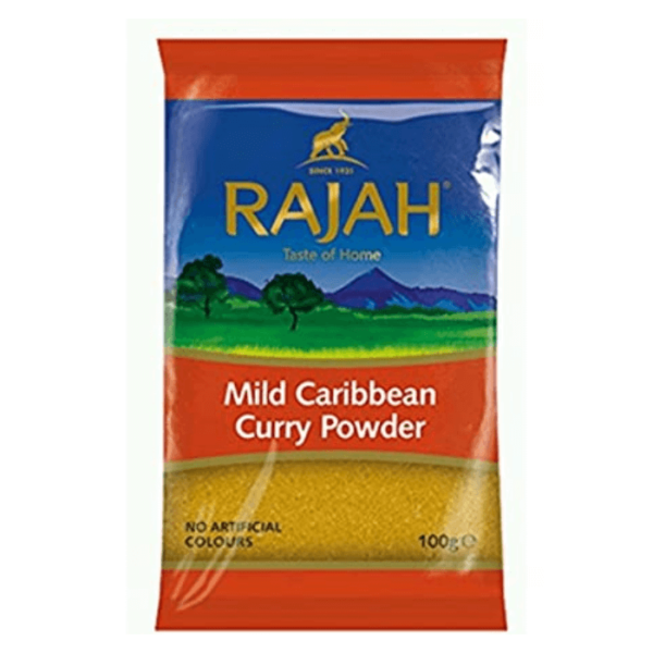 Shop Rajah Curry Powder Caribbean Mild 100G at My Indian Grocer