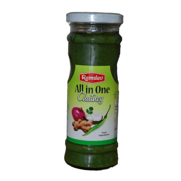 Shop Ramdev All In One Chutney 220G at My Indian Grocer