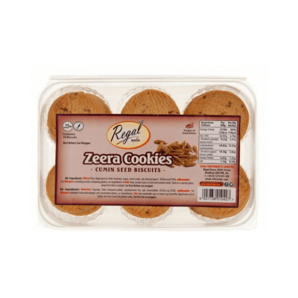 Shop Regal Cookies Jeera 18X at My Indian Grocer