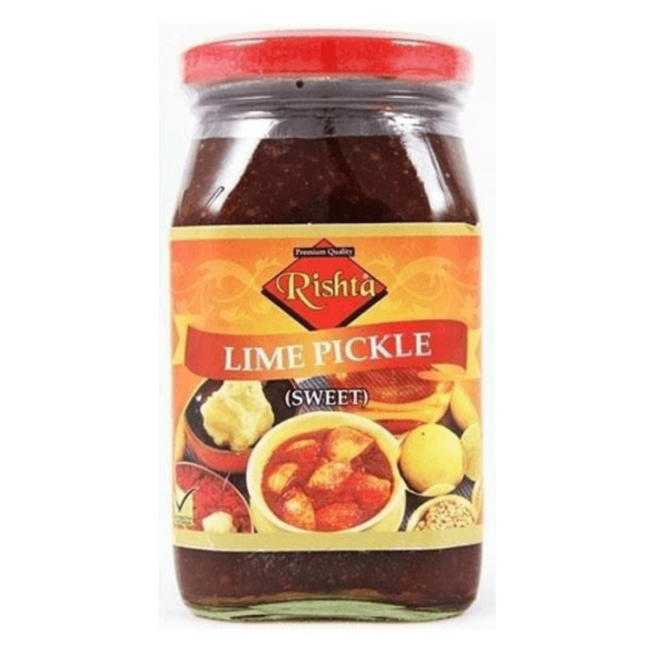 Shop Rishta Lime Pickle Sweet 450G at My Indian Grocer