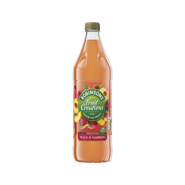 Shop Robinsons Creations Peach & Raspberry 1Ltr at My Indian Grocer