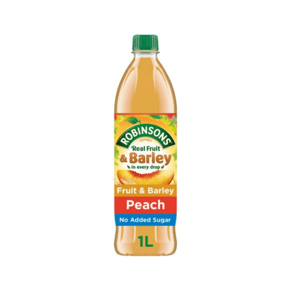 Shop Robinsons Fruit & Barley Peach 1Ltr at My Indian Grocer