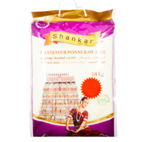 Shop Shankar Ponni Raw Rice 10Kg at My Indian Grocer