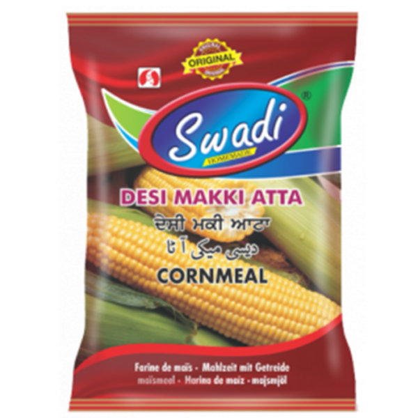 Shop Swadi Corn Meal (Desi Makki Atta)1.5Kg at My Indian Grocer