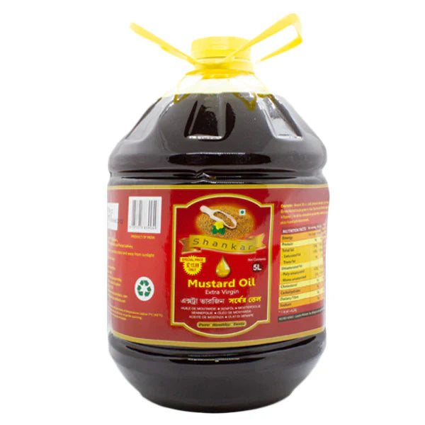 Shop Shankar Mustard Oil 5L at Grocerywala