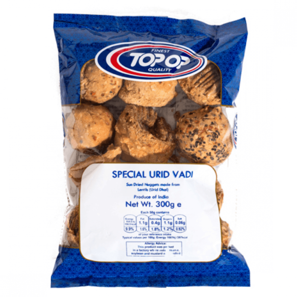 Shop Topop Special Urid Vadi 300G at My Indian Grocer