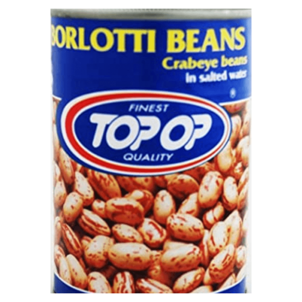 Shop Topop Borlotti Beans Tin 400G at My Indian Grocer