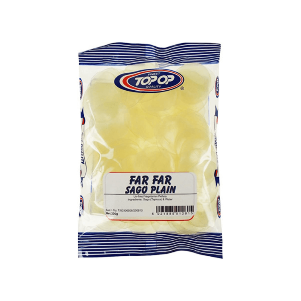 Shop Topop Far Far Sago Plain 200G at Grocerywala