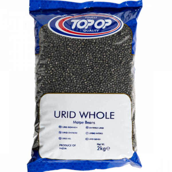 Shop Topop Urid Beans Whole at My Indian Grocer