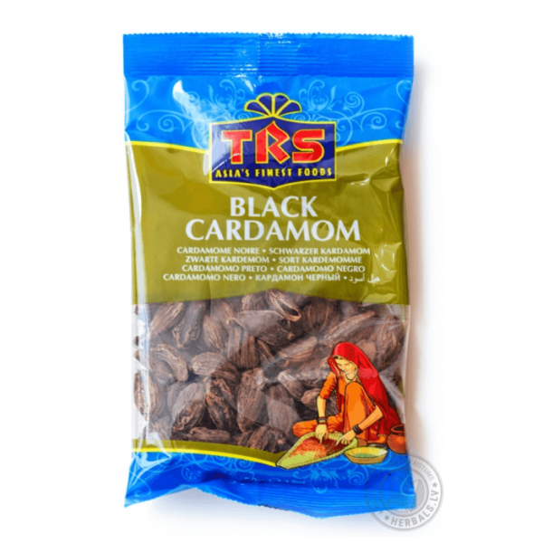 Shop TRS Cardamoms Black (Elaichi) - 50g at Grocerywala