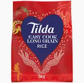 Shop Tilda Easy Cook Long Grain Rice 5kg at Grocerywala