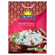 Shop Trophy Basmati Rice 5kg at Grocerywala