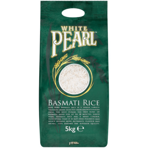 Shop White Pearl Basmati Rice at My Indian Grocer