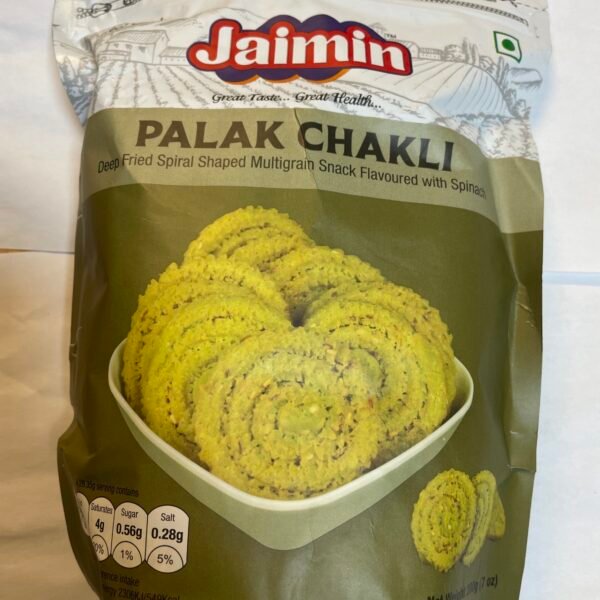 Shop Jaimin Palak Chakli 200G at My Indian Grocer