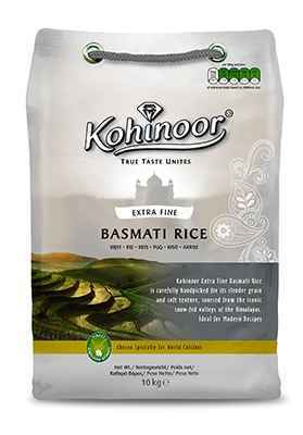 Kohinoor Extra Fine Basmati Silver 10kg