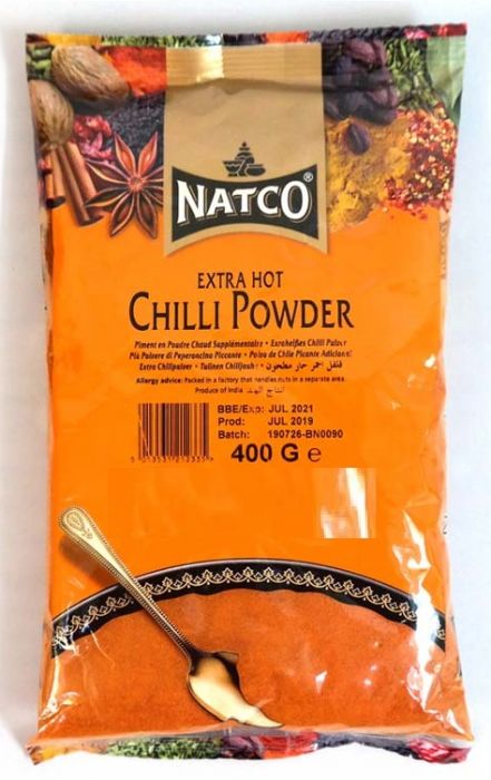 Natco Chilli Powder extra hot 400g