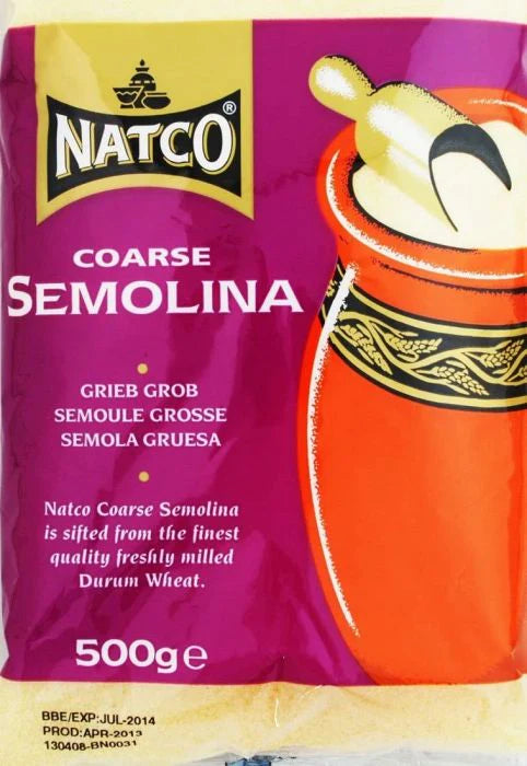 Shop Natco Semolina Coarse 500g at Grocerywala