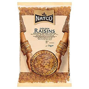 Shop Natco Golden Raisins 1kg at Grocerywala