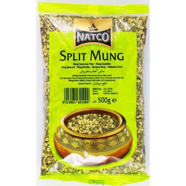 Natco Mung Dal Split 500g