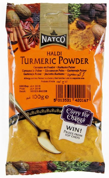 Shop Natco Turmeric Powder (Haldi) 100g at Grocerywala