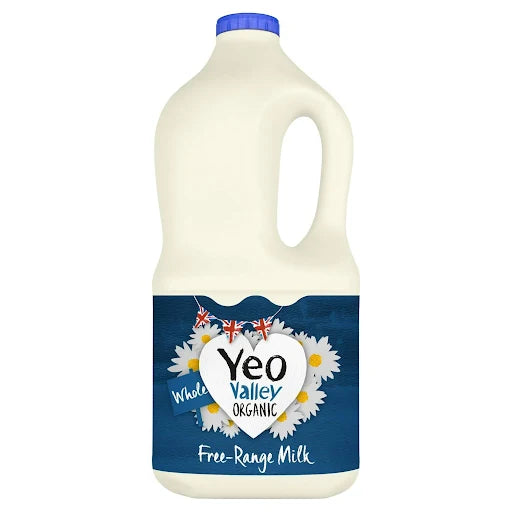 Yeo Valley Whole Milk 2l